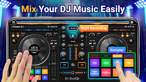DJ Mix-studio - DJ-muziekmixer