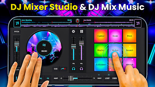 DJ Music mixer - DJ Mix Studio پی سی