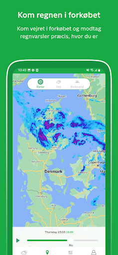 TV 2 Vejr - dagens vejrudsigt para PC