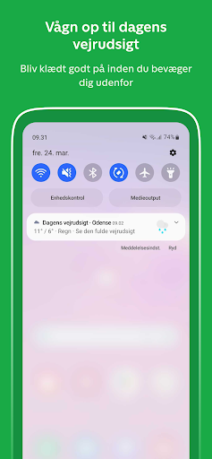 TV 2 Vejr - dagens vejrudsigt para PC