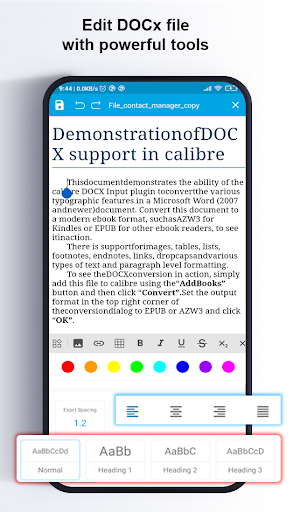 Word Editor: Docx Editor