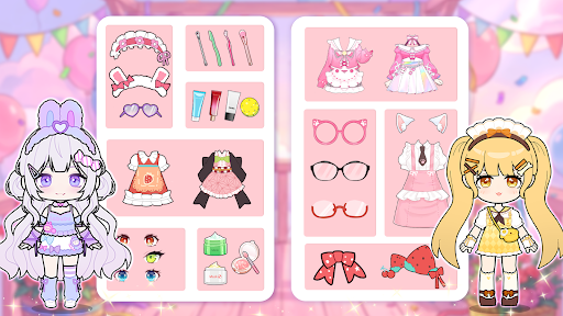 komputer Doll Makeup: Dress up for kids