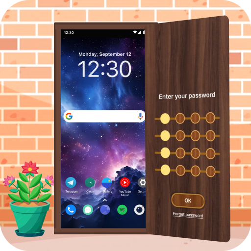Door Lock Screen & Zip Door পিসি