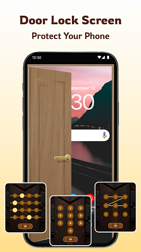 Door Lock Screen & Zip Door পিসি
