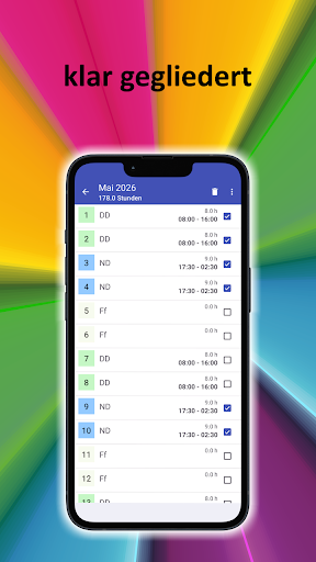Dienstplan-Schichtplan PC