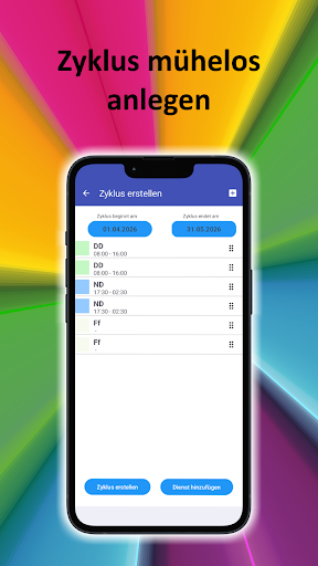 Dienstplan-Schichtplan PC