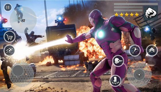 Iron Super Rope Hero - Gangstar Vegas Crime PC