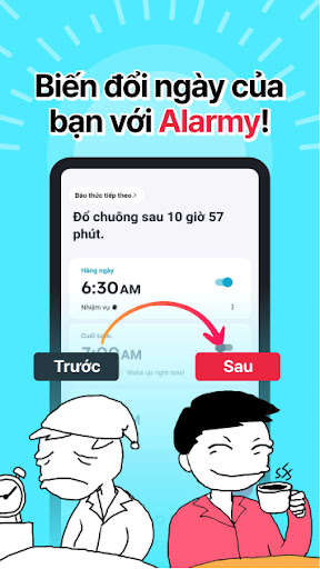 Alarmy - Báo thức & Giấc ngủ