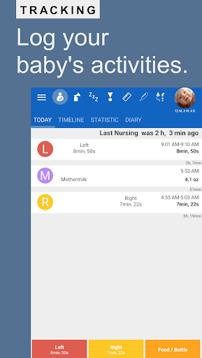 Breastfeeding - Baby Tracker PC