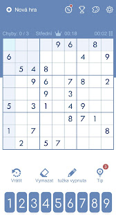 Sudoku - zdarma klasické sudoku