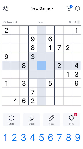 Sudoku - Ücretsiz Klasik Sudoku Bulmacaları