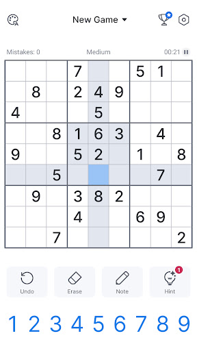 Sudoku - Ücretsiz Klasik Sudoku Bulmacaları