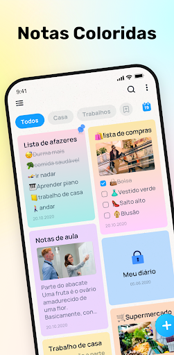 Easy Notes: Bloco de Notas app para PC