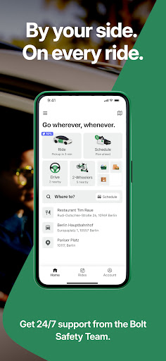 komputer Bolt: Request a Ride