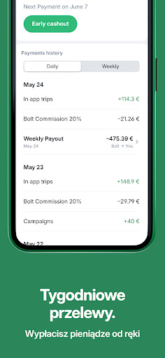 Bolt Driver: Jedź & Zarabiaj