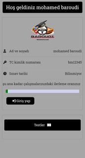 Baroudi Yazılı Ehliyet Testi
