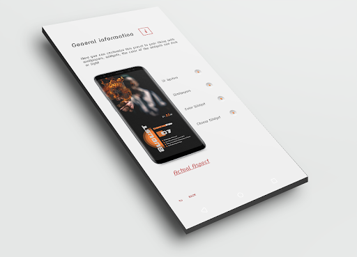 Emotion F UI for klwp PC