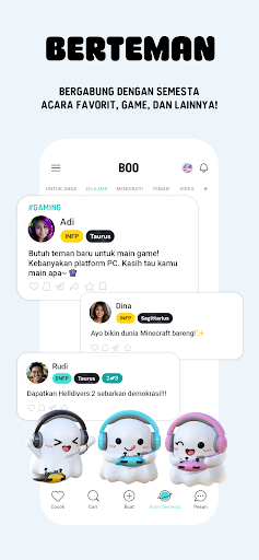 Boo — Kencan. Teman. Ngobrol. PC