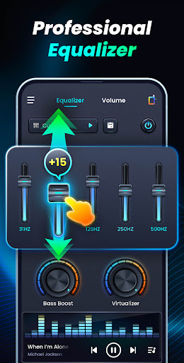 komputer Volume Bass Booster, Equalizer