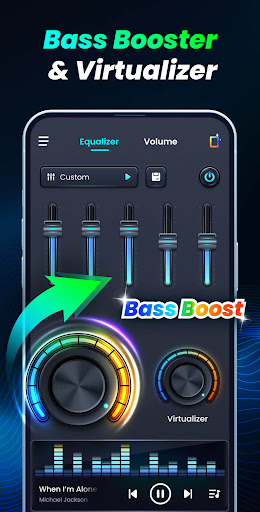 komputer Volume Bass Booster, Equalizer