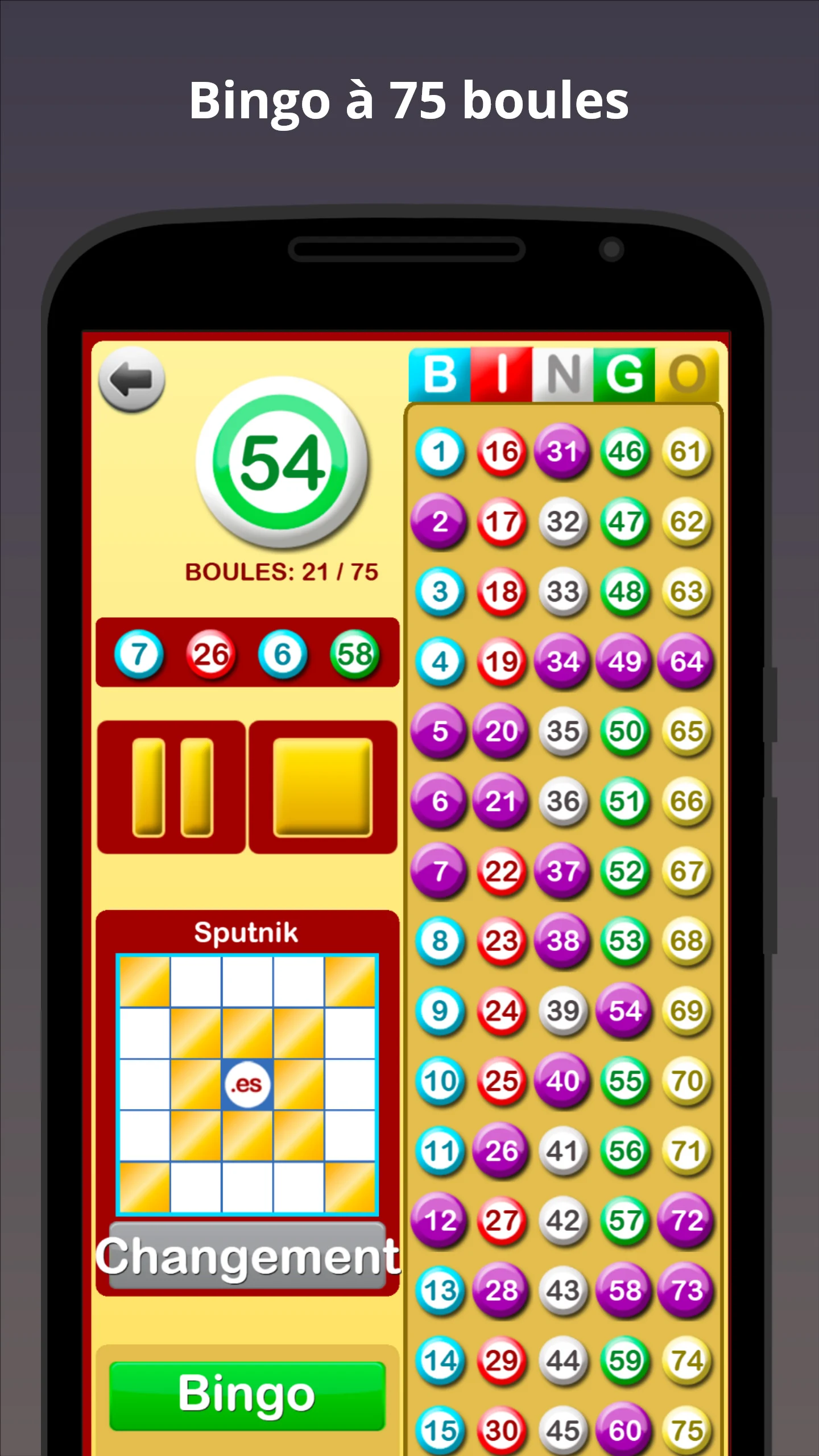 Bingo à la Maison PC