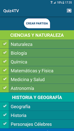 Quiz4TV para Chromecast PC