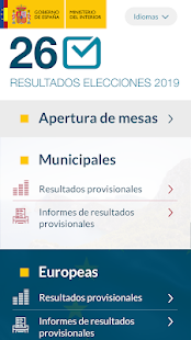 26M Elecciones 2019