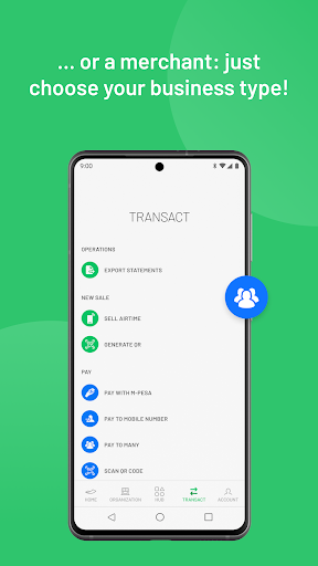 komputer M-PESA Business Ethiopia
