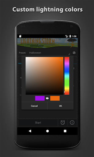 Symulator burzy z piorunami PC