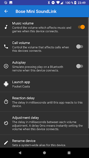 Bluetooth Volume Manager پی سی