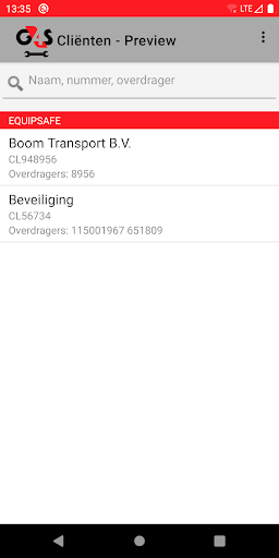 G4S installateur app PC