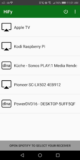 HiFy - AirPlay+DLNA für Spotif PC