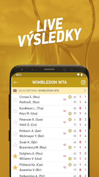 Livesport - sportovní výsledky PC