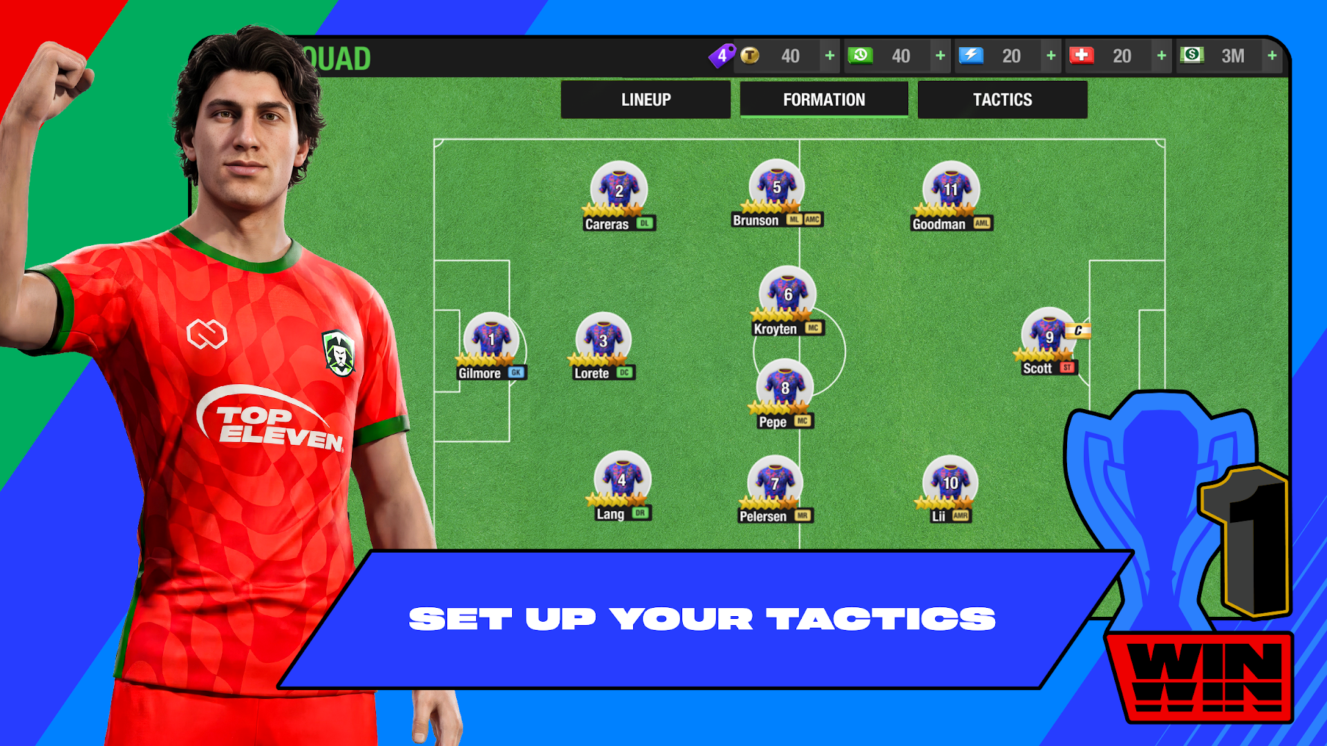 Top Eleven -  Be a Soccer Manager PC