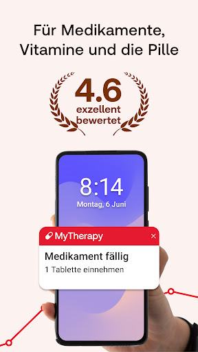 MyTherapy Tabletten Erinnerung