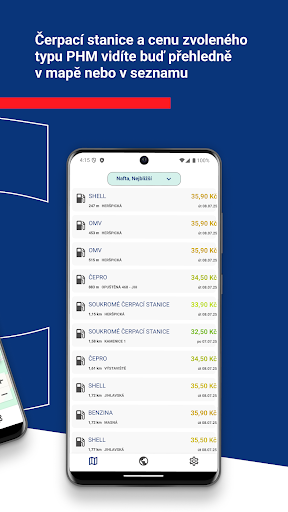 Tank Navigator - Ceny Benzínu PC