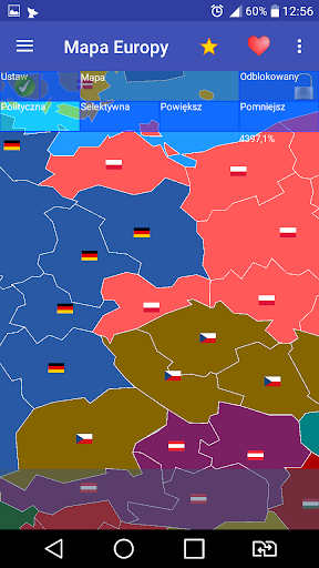 Mapa Europy پی سی