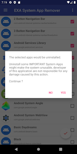 EXA System App Remover [ROOT] PC