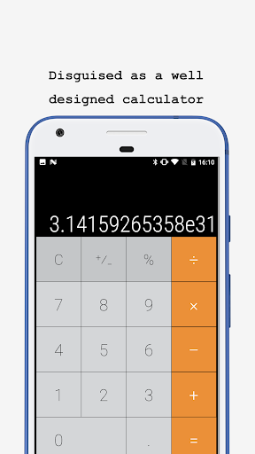 Calculator - Photo Vault & Vid پی سی