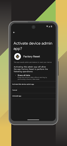 Android Phone Factory Reset PC