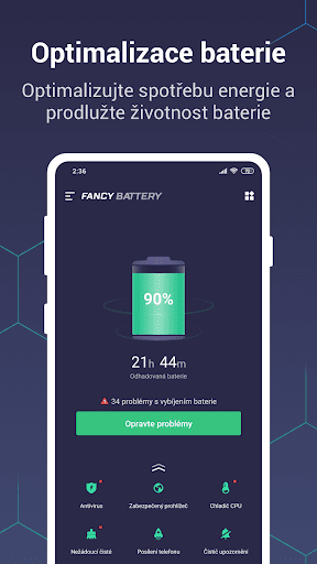 Fancy Battery - čistič