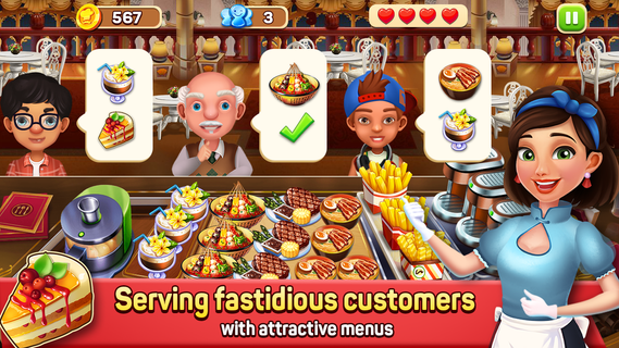 Fast Restaurant - Crazy Cooking Chef madness PC