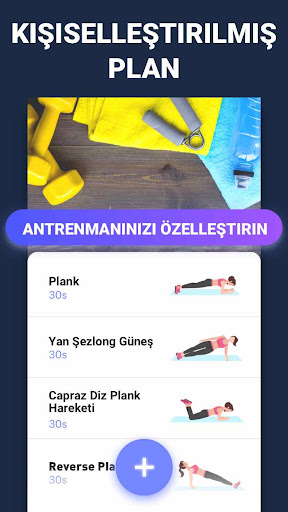 Evde Plank Egzersizleri