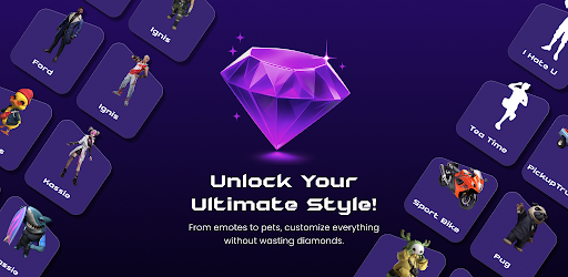 5X Skin Tool Emotes, Diamonds PC
