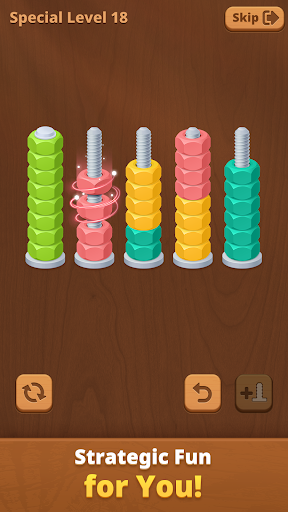 Nut Sort Puzzle: Sorting Games