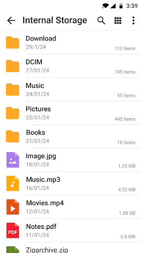 ตัวจัดการไฟล์: File Manager PC