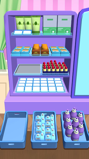 Fill Fridge: Organization game