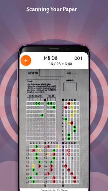 TNMaker - Chấm Trắc Nghiệm PC