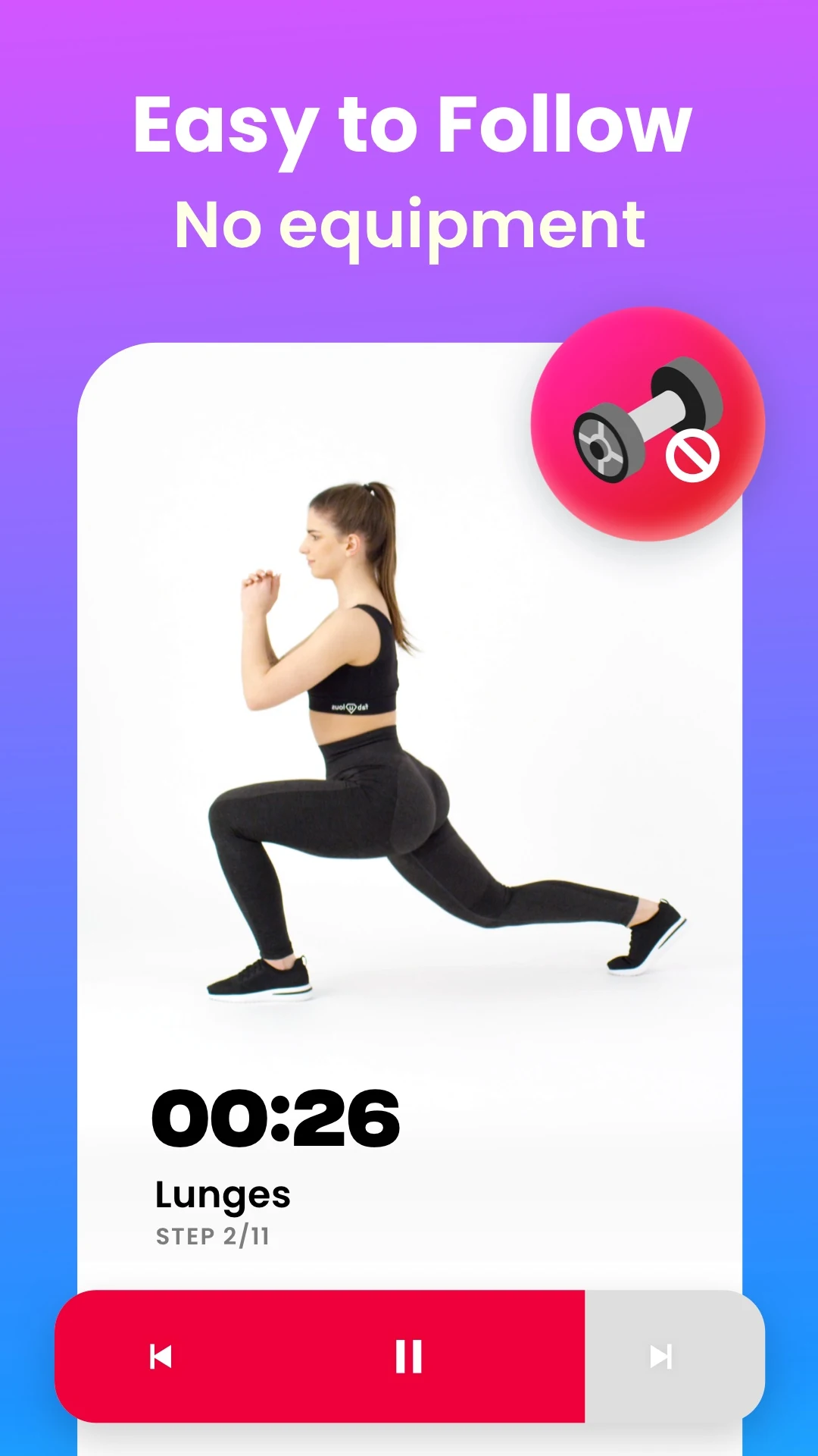 Download JustFit - Lazy Workout On PC With MEmu