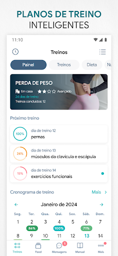 Fitness Treino: Casa, Academia